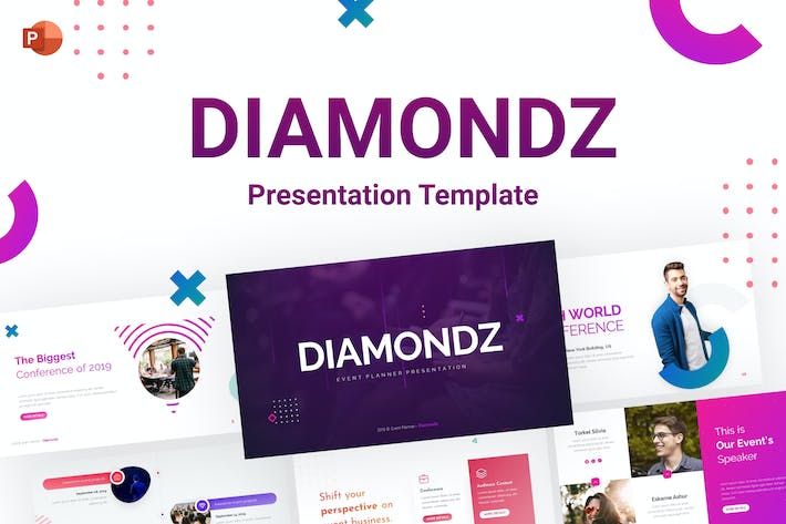 Diamondz-活动-PowerPoint-模板 - PPT派