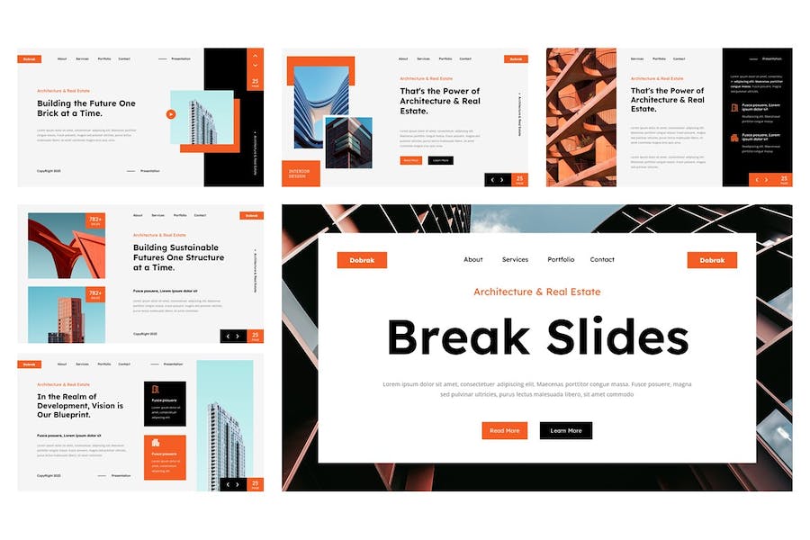 建筑设计房地产项目介绍Keynote模板 - PPT派