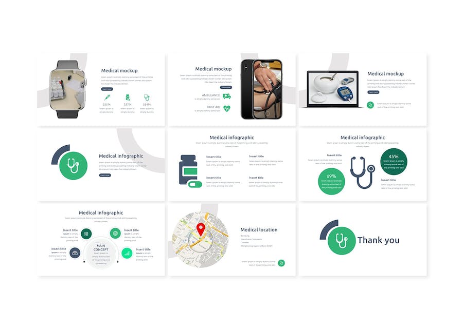 医疗美容整形诊疗方案PPT模板 - PPT派