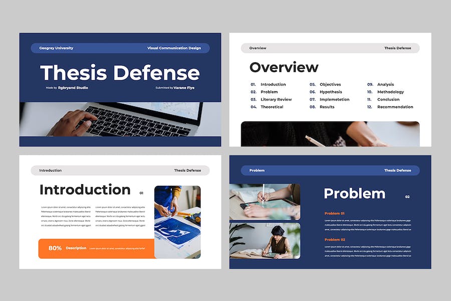 学位论文答辩展示讲述Keynote模板 - PPT派