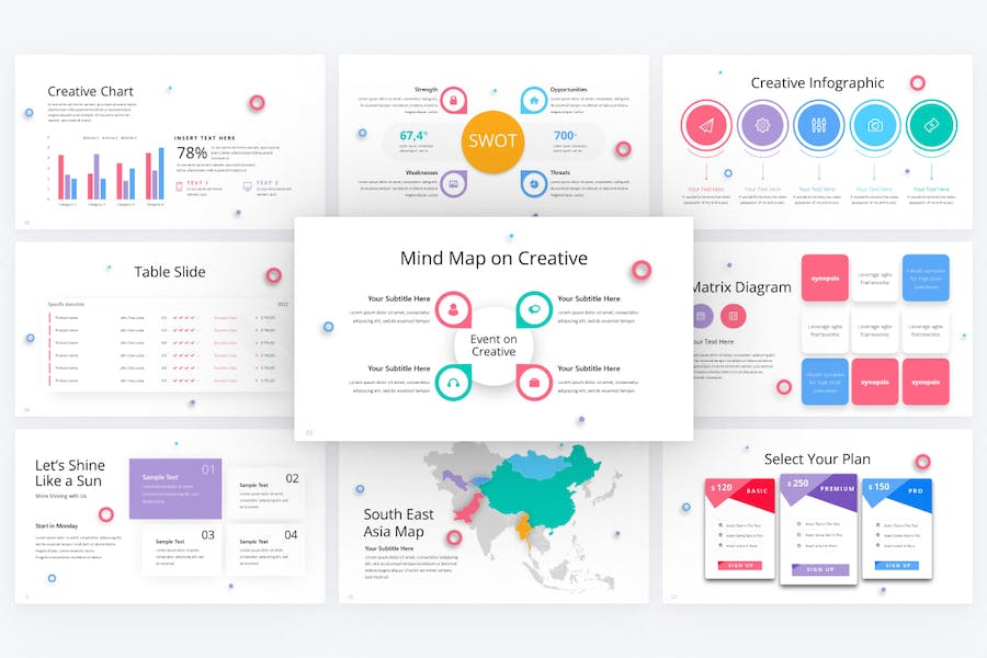 Thinkink-pink-creative-multipurpose-powerpoint - PPT派