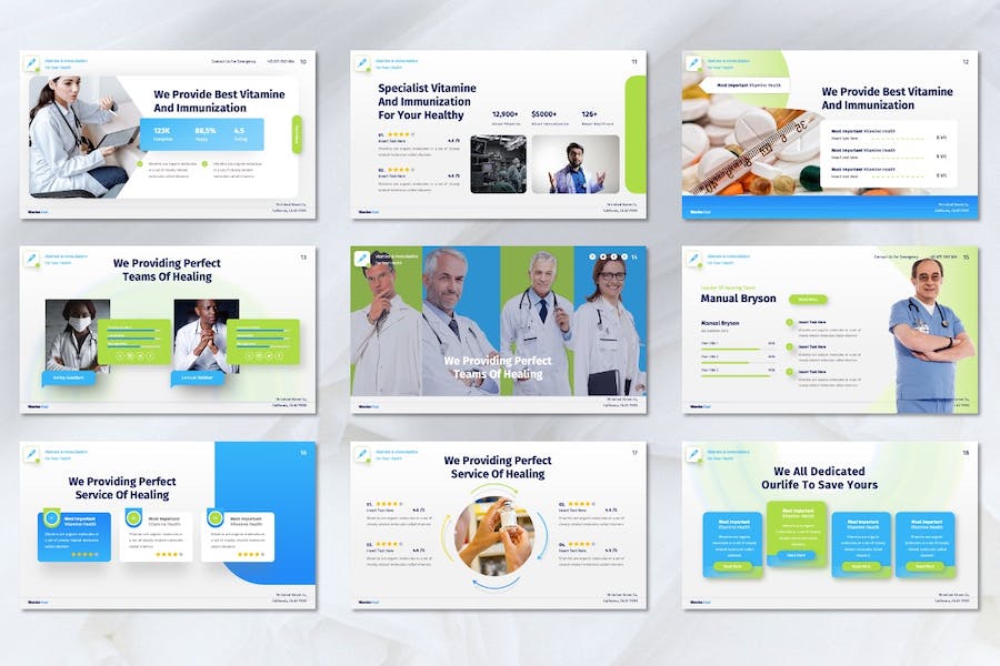 医疗健康免疫治疗知识宣传PPT模板 - PPT派