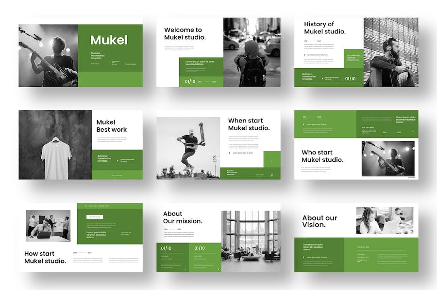 企业商务品牌营销策略分析Keynote模板 - PPT派