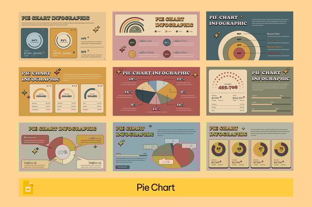 饼图数据分析展示可视化PPT模板 - PPT派