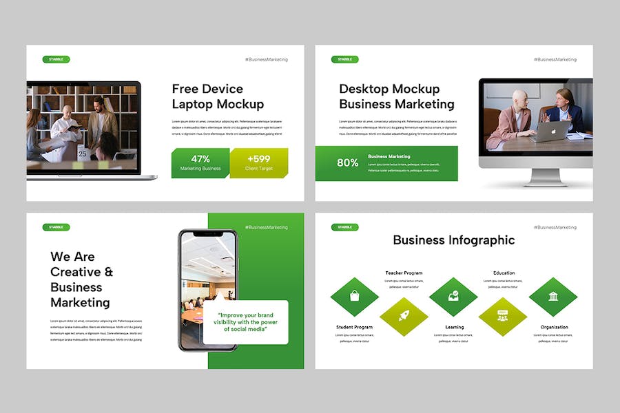 营销推广计划策略执行方案Keynote模板 - PPT派