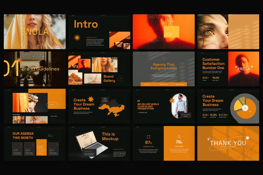 Enola-aesthetic-professional-powerpoint-template - PPT派