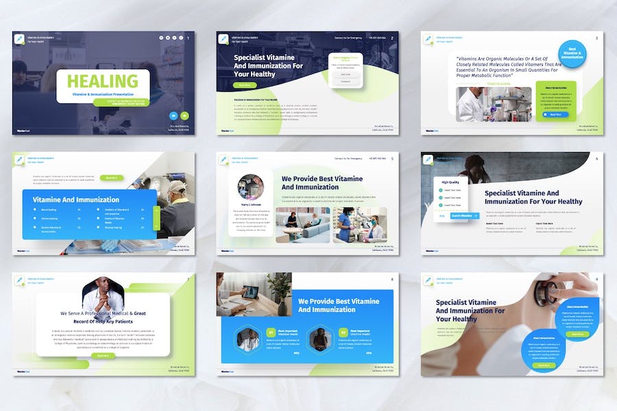 医疗健康免疫治疗知识宣传PPT模板 - PPT派