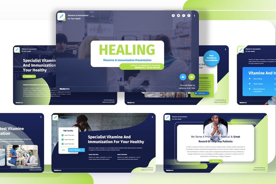 医疗健康免疫治疗知识宣传PPT模板 - PPT派