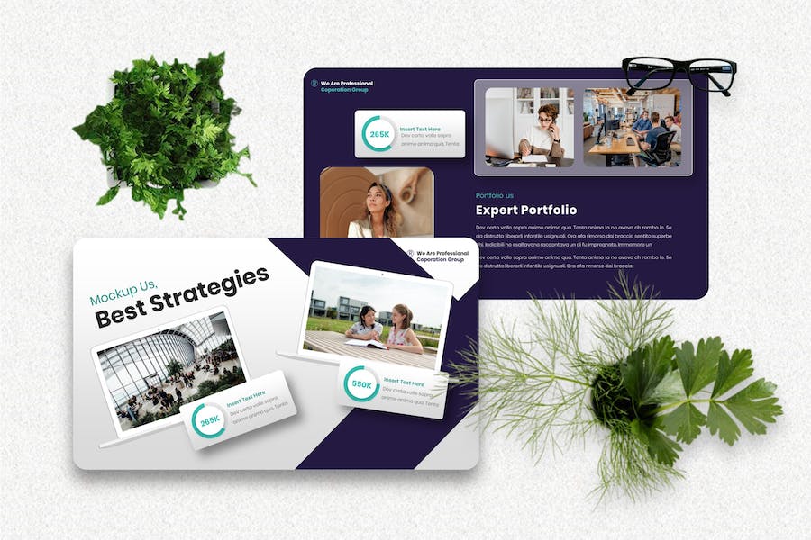 企业财务金融投资咨询服务Keynote模板 - PPT派