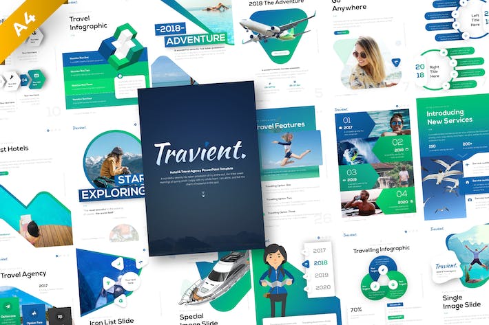 Travient-旅游-肖像-PowerPoint-模板- PPT派