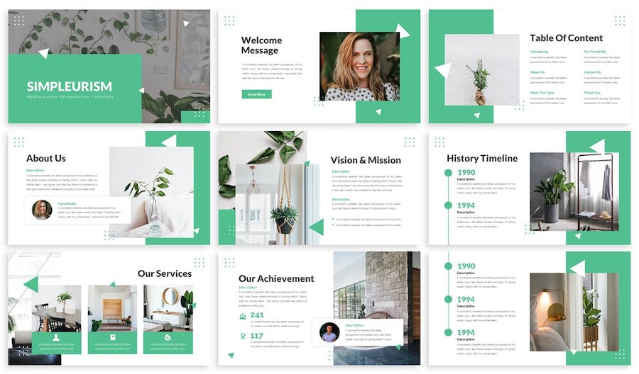 设计美学讲述展示风格应用方案PPT模板 - PPT派