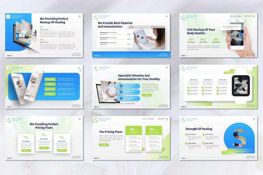医疗健康免疫治疗知识宣传PPT模板 - PPT派