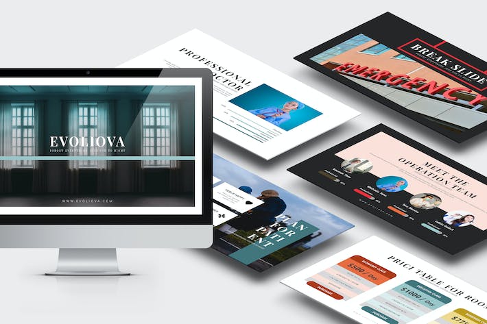 医疗健康产品发布会Keynote模板 - PPT派