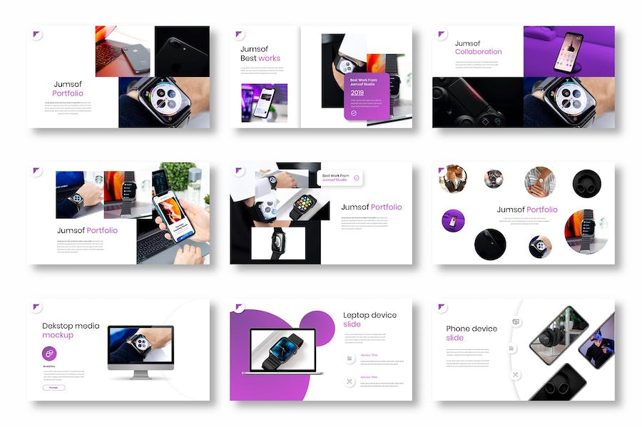 商务行业新闻报道讲述Keynote模板 - PPT派