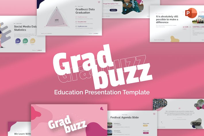 Gradbuzz-education-creative-powerpoint-template- PPT派