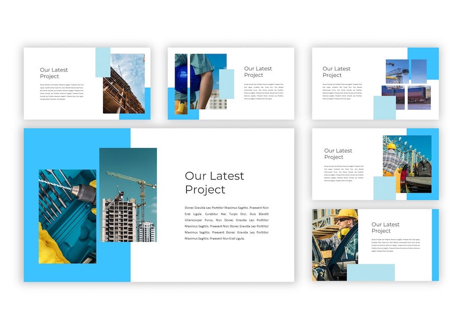 建筑施工项目管理讲述Keynote模板 - PPT派