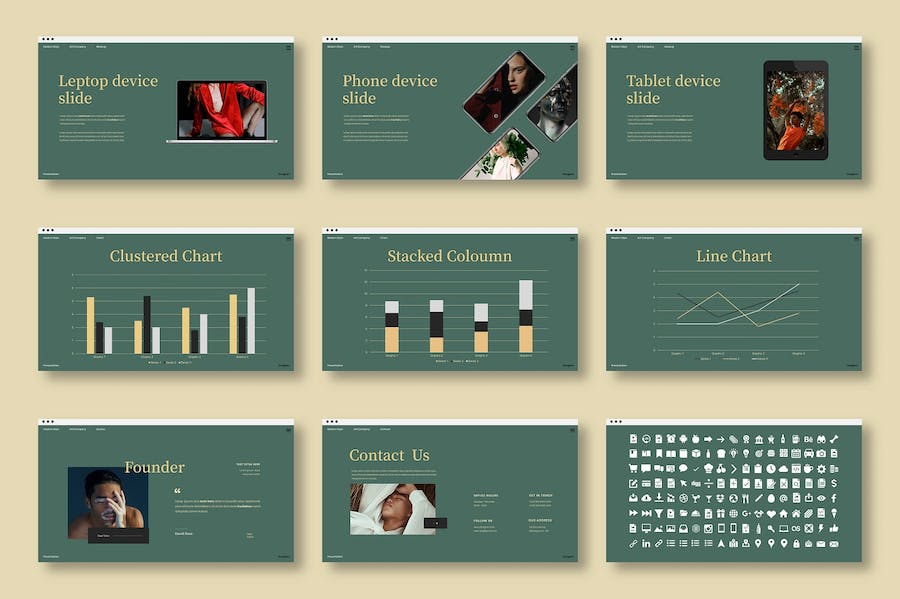 地产项目展示商业推介PPT模板 - PPT派