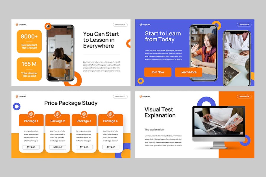 教育培训课堂互动测验PPT模板 - PPT派