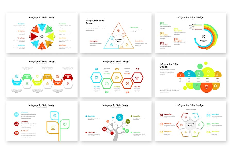 国外个人业务信息图形展示Keynote模板 - PPT派