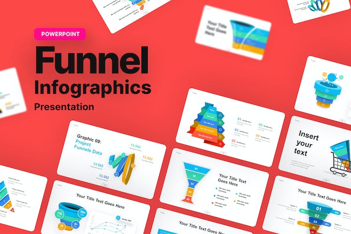 Funnel-diagram-infographic-powerpoint-template - PPT派