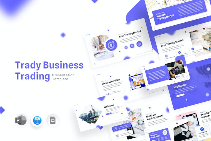 贸易商务交易项目方案Keynote模板 - PPT派