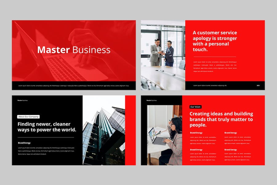 商务通用风格Keynote模板 - PPT派