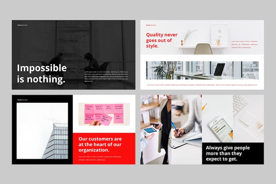 商务通用风格Keynote模板 - PPT派