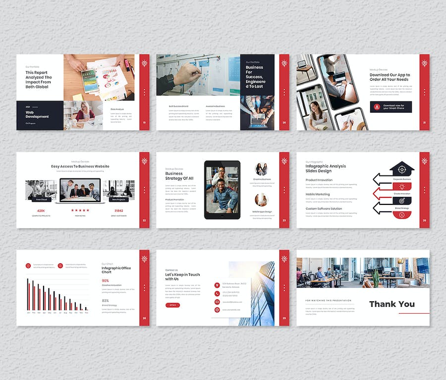 高级沉浸式商务战略演示PPT模板 - PPT派