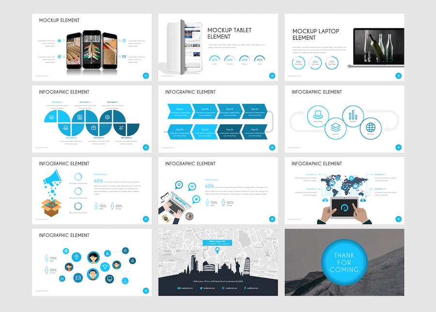 商务主题全球市场融资计划书keynote模板 - PPT派