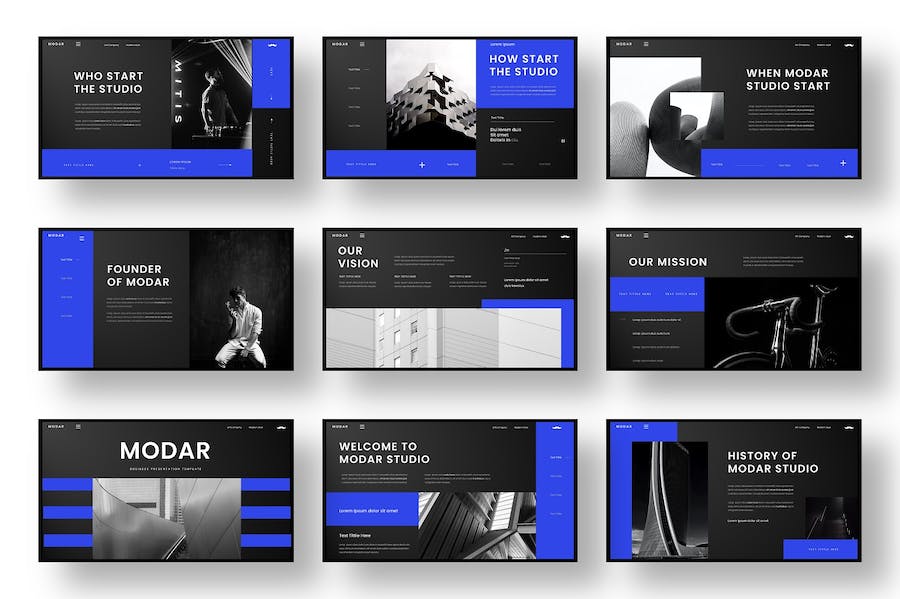 商务团队管理协作方案PPT模板 - PPT派