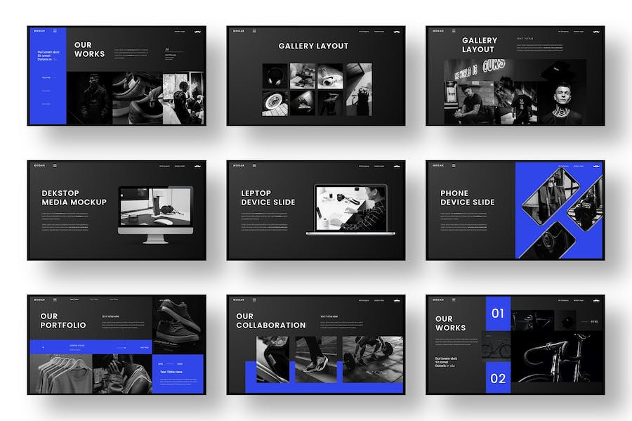 商务团队管理协作方案PPT模板 - PPT派