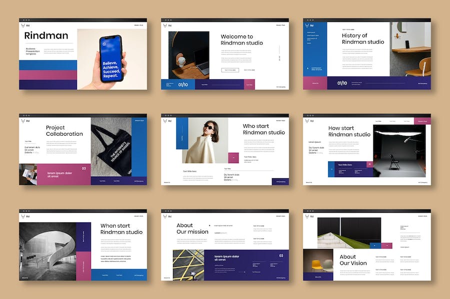 房地产商业企划方案PPT模板 - PPT派