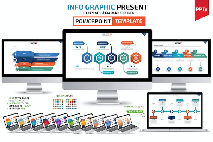 信息图表-PowerPoint- PPT派