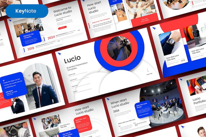 商务主题演讲展示Keynote模板 - PPT派