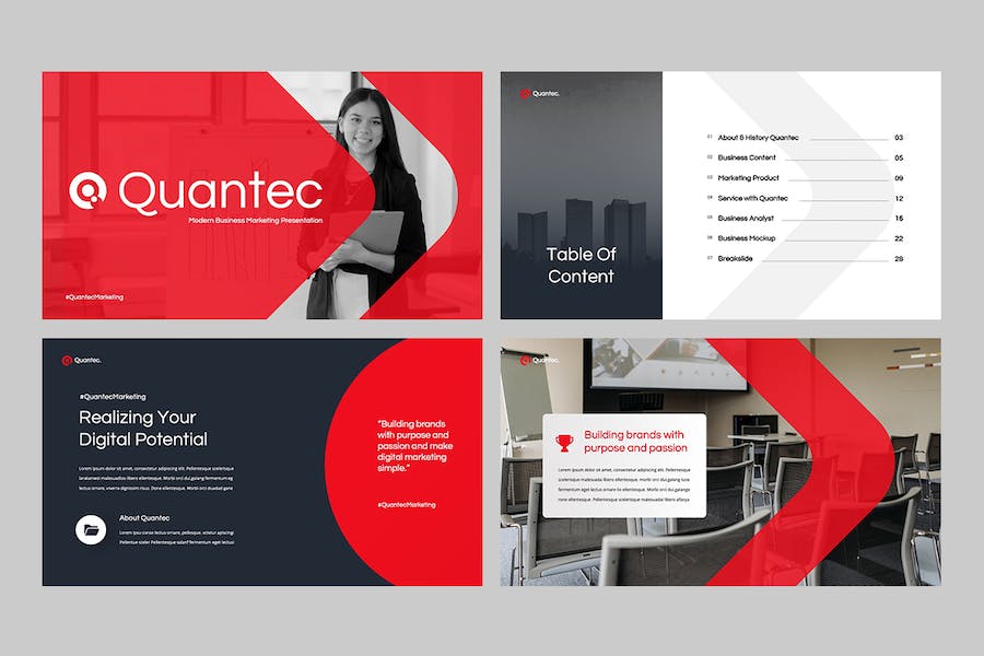 商业计划融资方案展示策略规划推介PPT模板 - PPT派