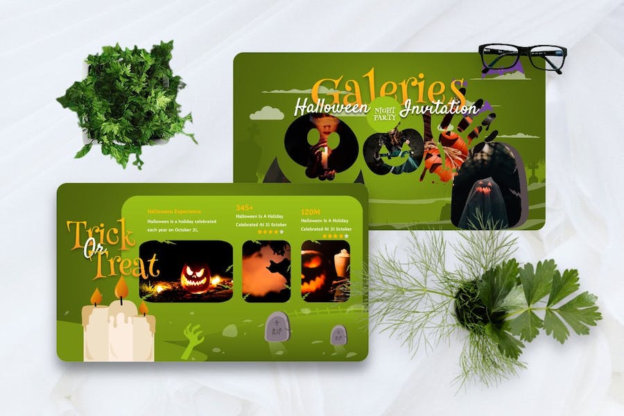 万圣节活动派对策划宣传PPT模板 - PPT派