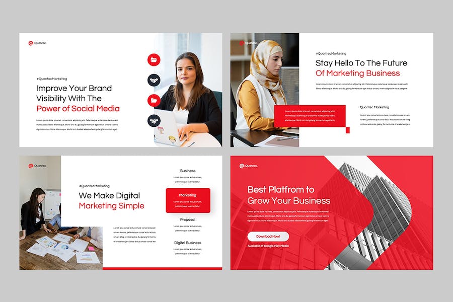 商业计划融资方案展示策略规划推介PPT模板 - PPT派