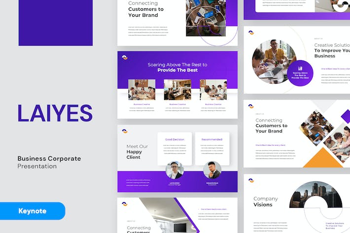 商务企业项目推介路演书Keynote模板 - PPT派