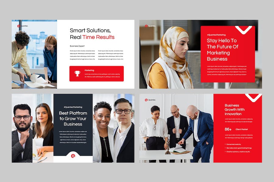 商业计划融资方案展示策略规划推介PPT模板 - PPT派