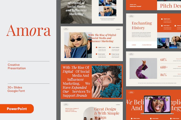 极简美学设计风格展示创意应用方案PPT模板 - PPT派