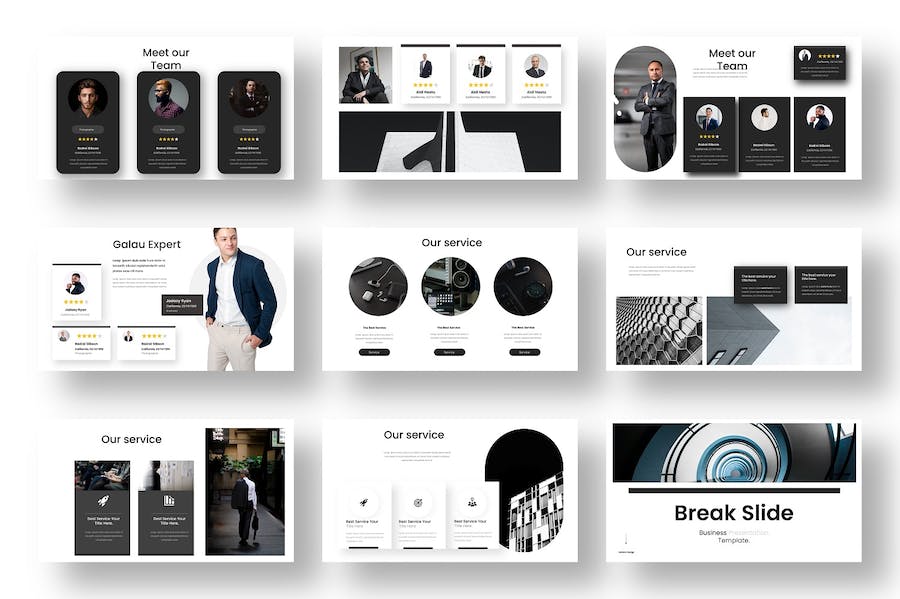 商业项目介绍企业形象展示Keynote模板 - PPT派