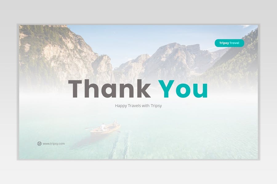 旅行社旅游线路推广宣传Keynote模板 - PPT派