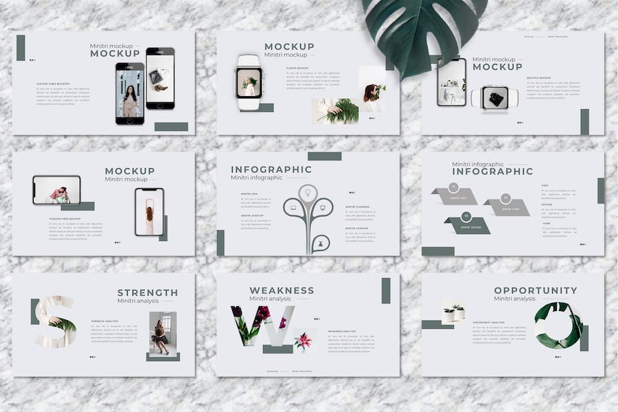 极简创意商业提案路演Keynote模板 - PPT派