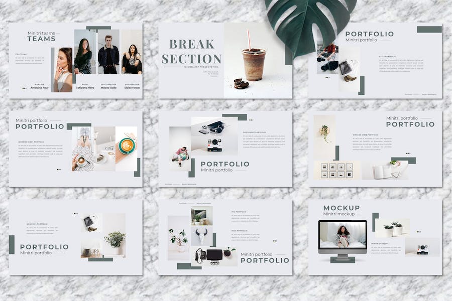 极简创意商业提案路演Keynote模板 - PPT派