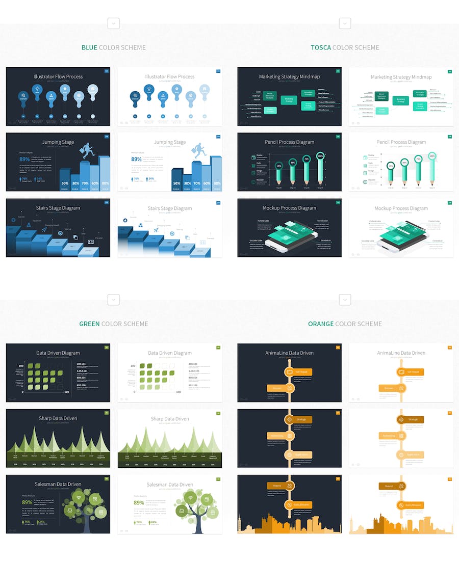 永久创意设计多用途通用Keynote模板 - PPT派