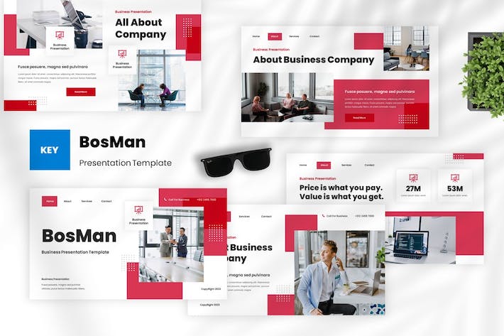 商业企业品牌推介讲述Keynote模板 - PPT派