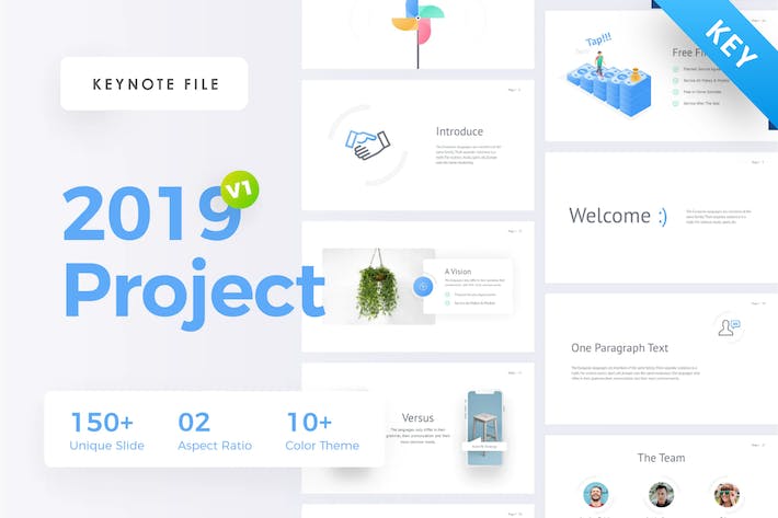 2019-project-multipurpose-presentation-template - PPT派