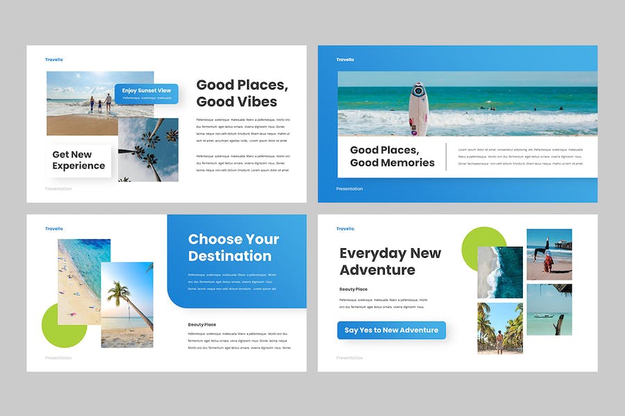 旅游代理服务讲述展示Keynote模板 - PPT派