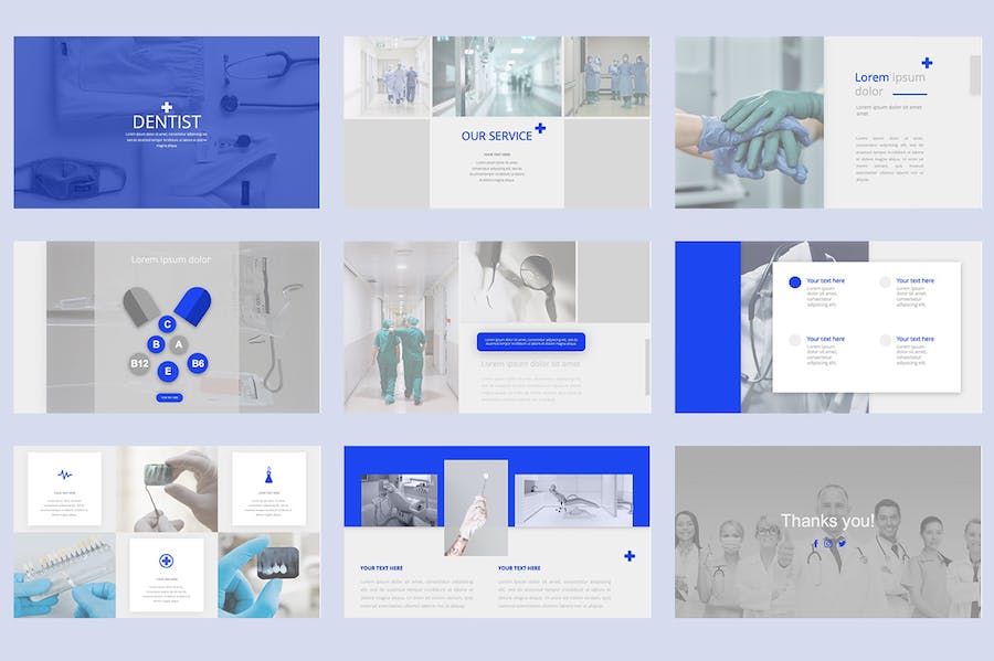 医药医学研究报告展示PPT模板 - PPT派