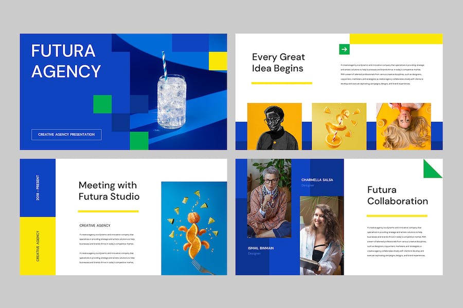 未来科技创意商务宣传推广Keynote模板 Retry - PPT派